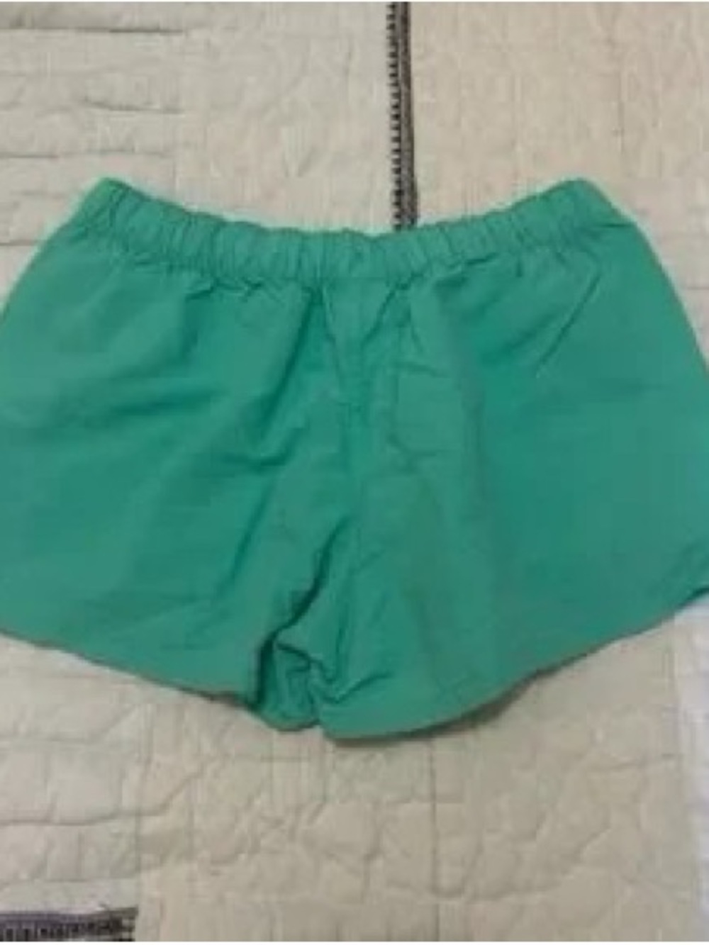 Patagonia Teal Elastic-Waist Athletic Shorts